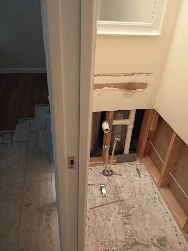 Restoration equipment on a Spokane job