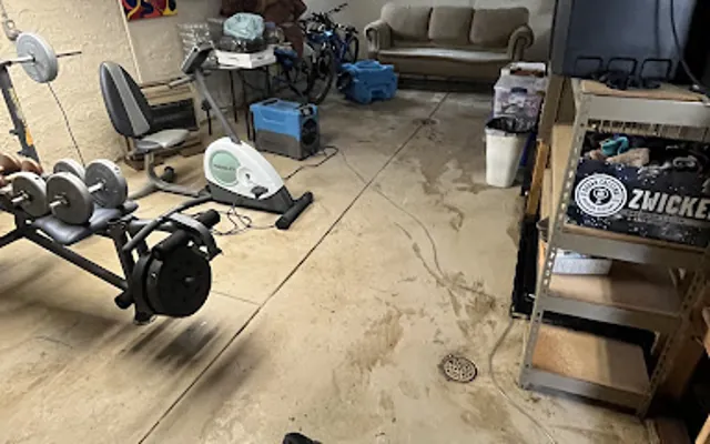Slab Leak Water Damage in a Spokane home