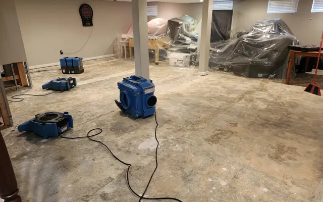 Sump Pump Failure in a Spokane home