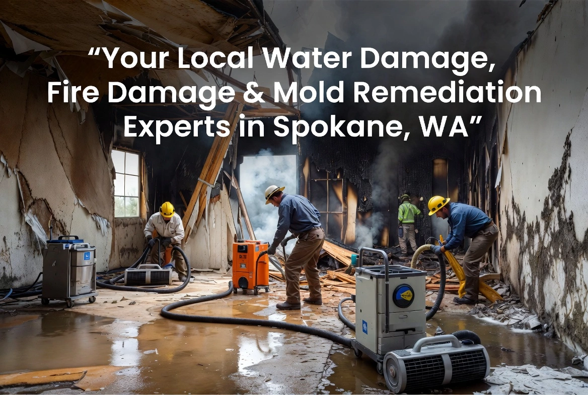 Your Local Water Damage, Fire Damage & Mold Remediation Experts