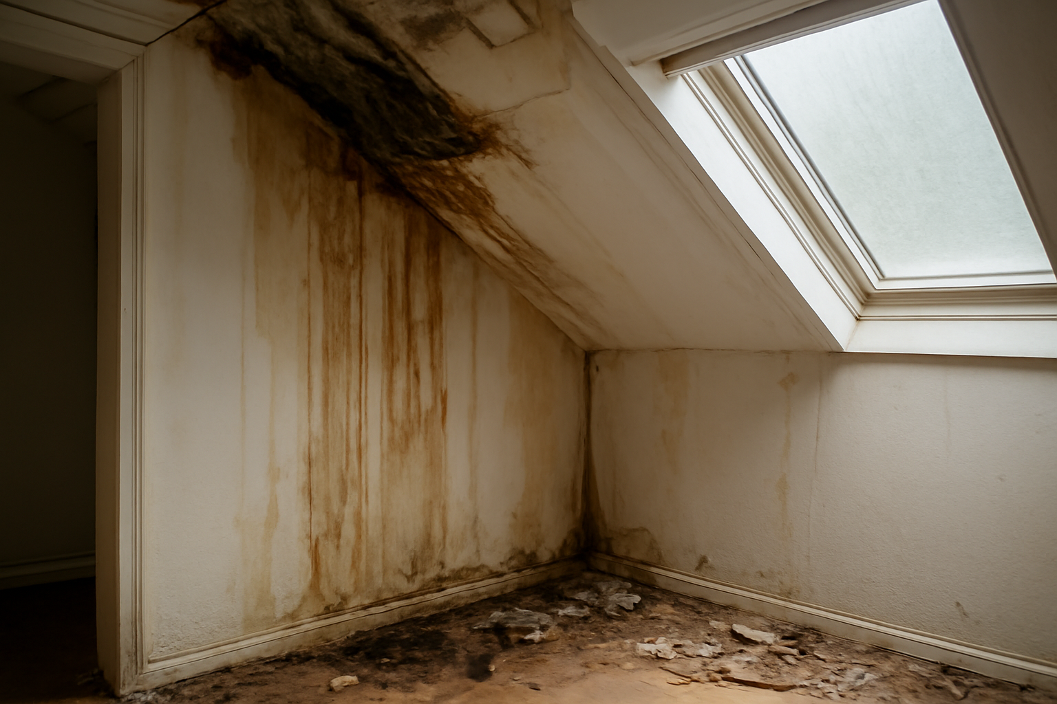Attic Water Damage Restoration in Kettle Falls, WA