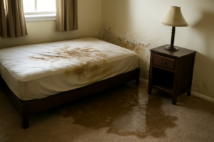 Bedroom Water Removal