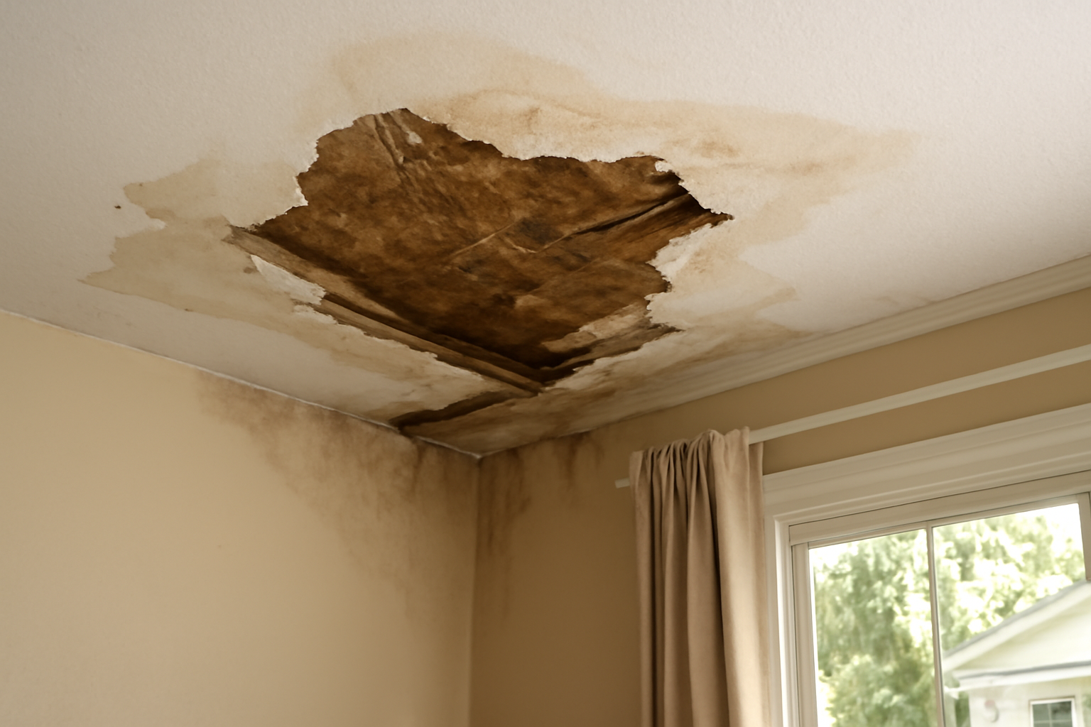 Ceiling Water Damage Repair in Priest River, ID