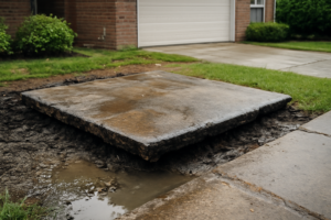 Concrete Slab Water Extraction
