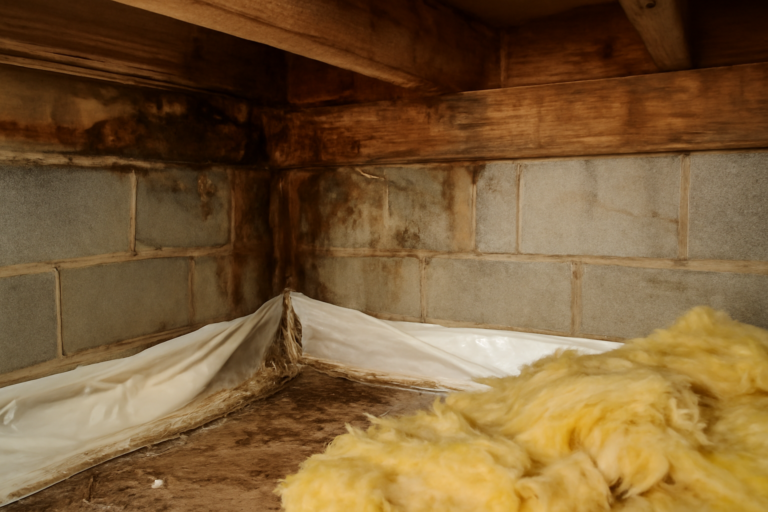Crawl Space Water Damage Repair