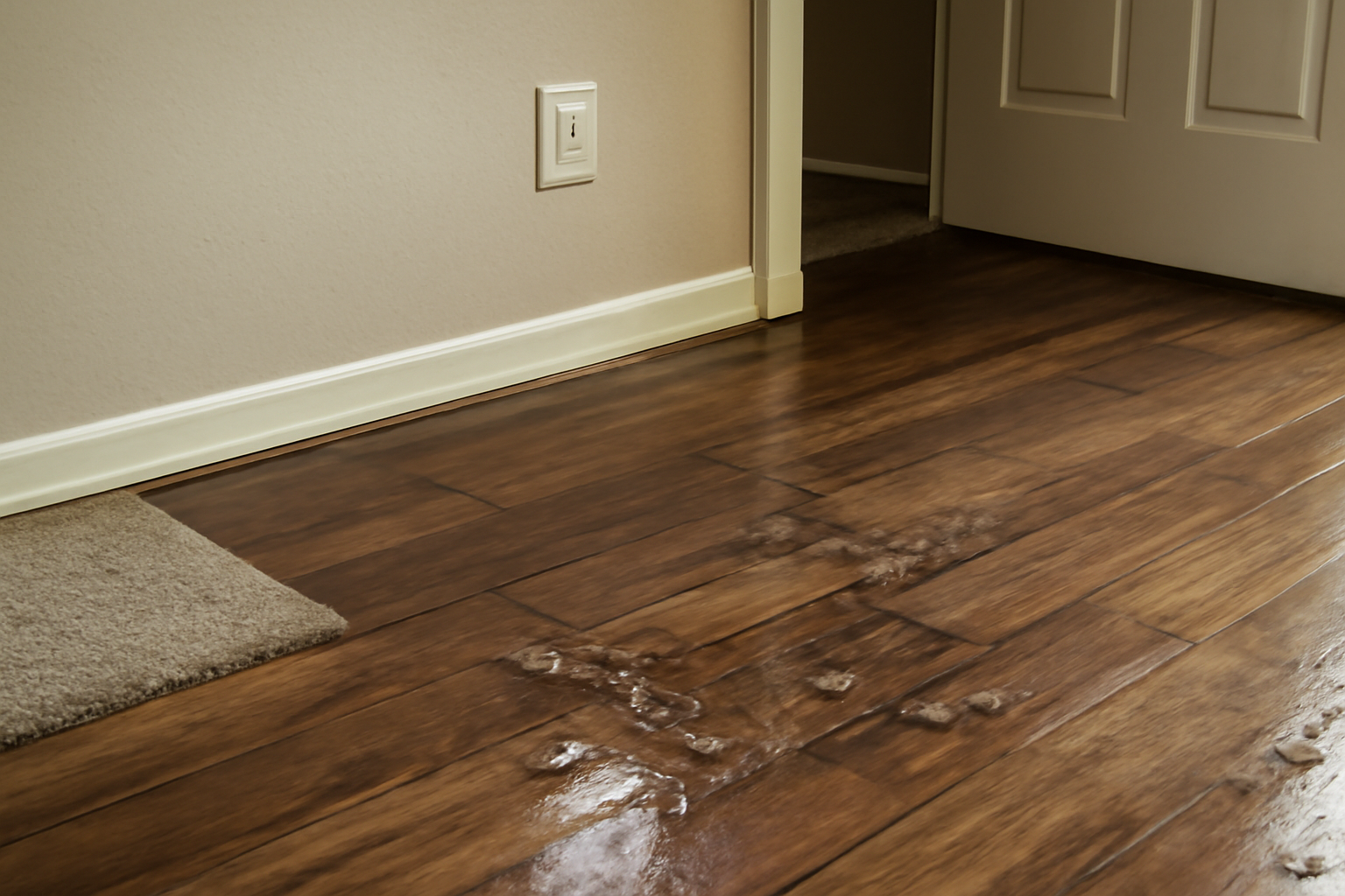 Laminate Floor Water Extraction in Pinehurst, ID