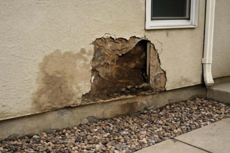 Wall Water Damage Repair